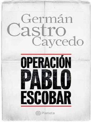 cover image of Operación Pablo Escobar